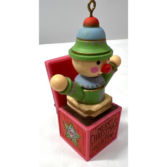 Hallmark Other - Vintage Hallmark Merry Christmas 1977 Jack-In-The-Box Ornament  Tree-Trimmer Col